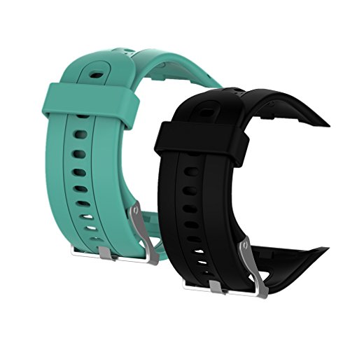 Pulseira MEIRUO FORERUNNER 10/15 (Garmin - Preto) Meiruo - Pulseiras de relógio - garmin, preto, forerunner