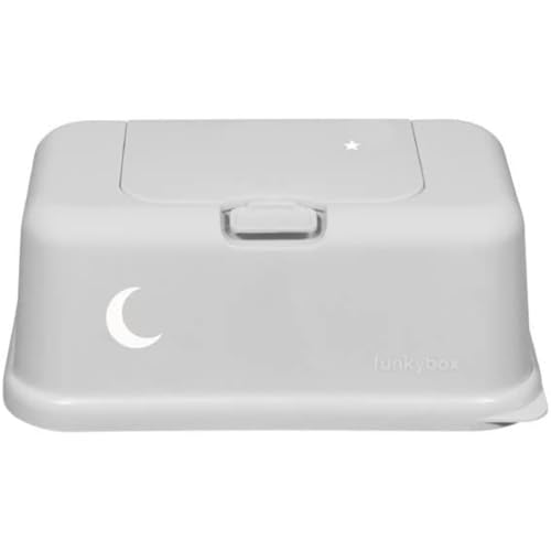 Caixa de Armazenamento para Discos Rígidos Funko Pop! Original Cinza Moon FUNKYBOX - Móveis para bebês e crianças pequenas - discos rígidos, funko pop, design exclusivo, personagens
