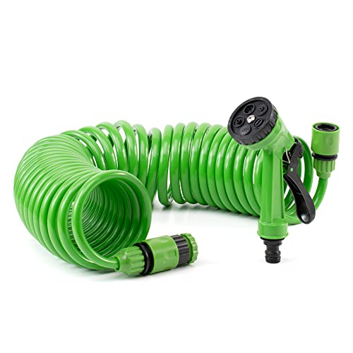 Mangueira de jardim com pistola de pulverização 10 m La bolata - Mangueiras pneumáticas - 10 m, pistola de pulverização, jardim