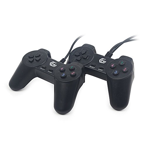 Comando para PC com fios GEMBIRD JPD-UB2-01 Gembird - Controladores de jogo - gamepad, pc, d-pad, usb 2.0