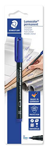 Marcador STAEDTLER Lumocolor Permanent 317 Azul Staedtler - Marcadores e marcadores de texto - universal, retroprojetor, resistente à água, permanente