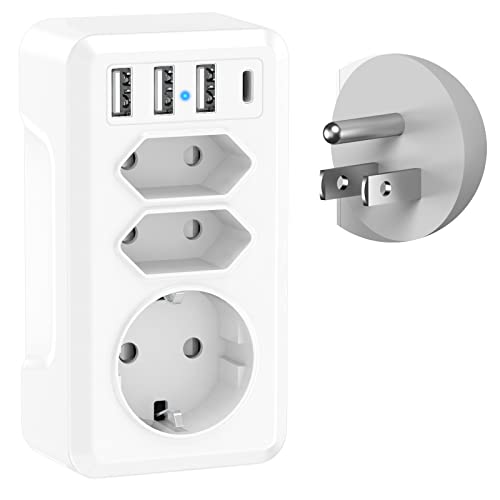 Adaptador de Viagem STARTECH.COM TRAVPLUG7W YEONPHOM - Conversores e adaptadores de viagem - adaptador, viagem, startech.com