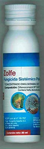 Sipcam Zolfe Difenoconazol 20 Cc 1 Lote(s) SIPCAM - Pesticidas - fungicida, exterior, 20 cc