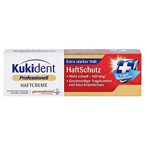 Adesivos dentales extra fuertes 40 grs KUKIDENT Kukident - Adesivos para dentaduras - adesivos, extra-fortes, 40g