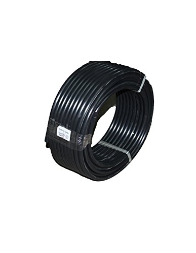 Tubo de Rega para Jardim 16 Mm 250M Sem Bocal JARDIN202 - Mangueiras de jardim - 250 m, preto, tubo de rega