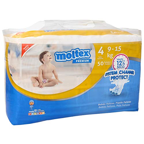 Fralda de baixo MOLTTEX Premium T-4 (Branco) Moltex - Roupa - premium, t-4, branco