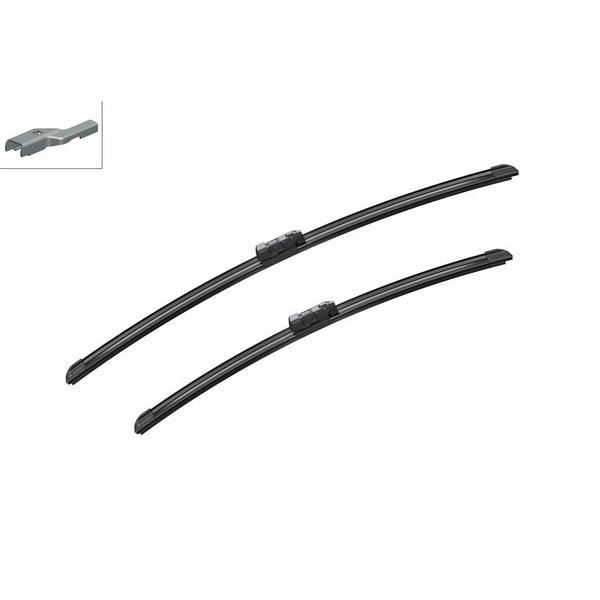 Conjunto de 2 Escovas Limpa-Para-Brisas Bosch A296S Bosch - Peças e acessórios para janelas de veículos automotores - conjunto, escovas, limpa-para-brisas, bosch a296s, fácil de utilizar