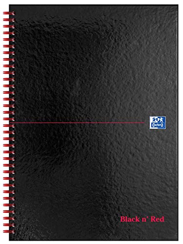 Caderno BLACK N RED (A4 - 21x29.7cm - Preto) Oxford - Cadernos e bloco de notas - a4, preto