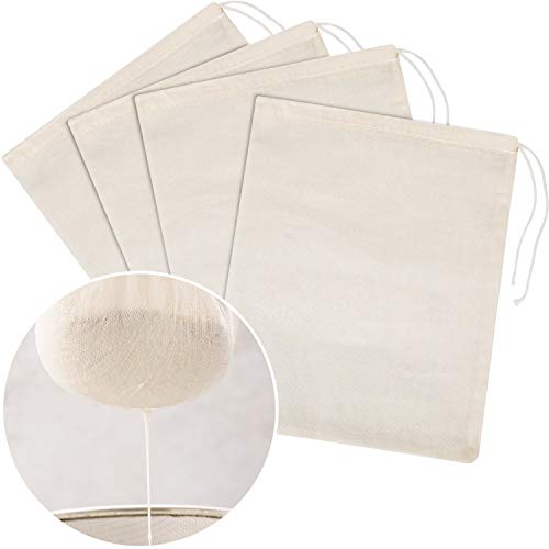 Bolsas de Alimentação Grande 4 Unidades Tatuo - Escorredores e peneiras - bolsa, alimentação, grande, 4 unidades