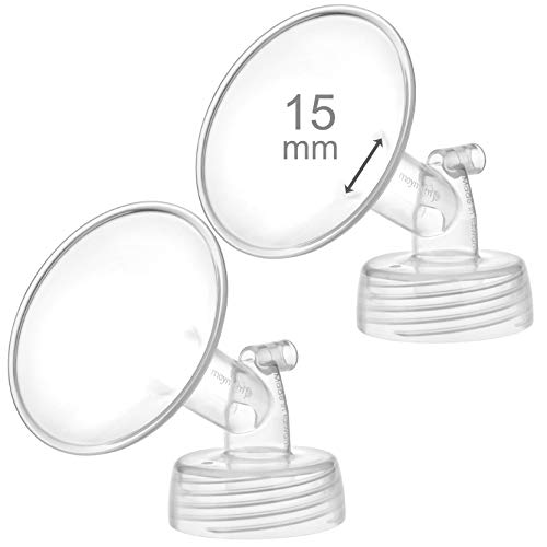 Conjunto de 2 Bombas de Pescoço Largo MAYMOM Maymom - Acessórios para bomba de mama - bombas, pescoço, largo