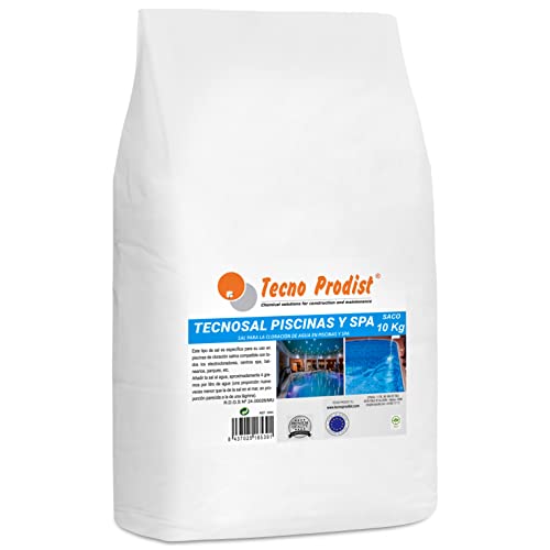 SAL TECLORACION PISCINA SPA 10KG (Recondicionado Como Novo) Tecno Prodist, S.L. - Limpeza de piscinas e produtos químicos - 10 kg, cloracao natural, sem residuo