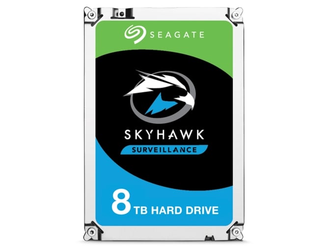 Disco HDD Interno SEAGATE Skyhawk (8 TB - SATA - 5900 RPM) SEAGATE - Discos rígidos - 8 TB, sata, 5900 rpm