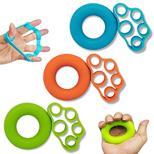 Fortalecedor de Agarre de Mão e Estirador de Dígitos HSP-HSWITI HSP-HSWITI - Exercitadores de mão - agarre, estirador, mão