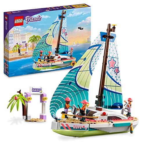 LEGO Friends - A aventura de barco de vela de Stephanie (Idade Mínima: 6) LEGO - Blocos de encaixe - aventura, barco de vela, stephanie, 6 anos