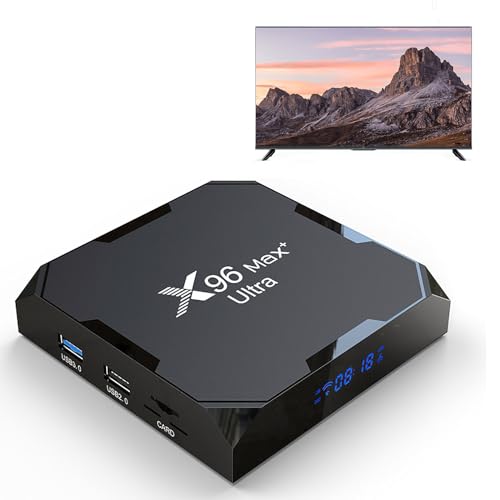 Reproductor Multimedia BOX MEGAMEDIA X96 MAX PLUS ULTRA DN3777T2/lh - Áudio - reprodutor, multimédia, box, megamedia, x96 max plus ultra