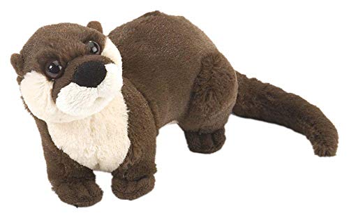 Pelúcia WILD REPUBLIC CK-MINI RIVER OTTER WILD REPUBLIC - Animais de pelúcia - 30 cm, material suave, olhos grandes, boca minuciosa