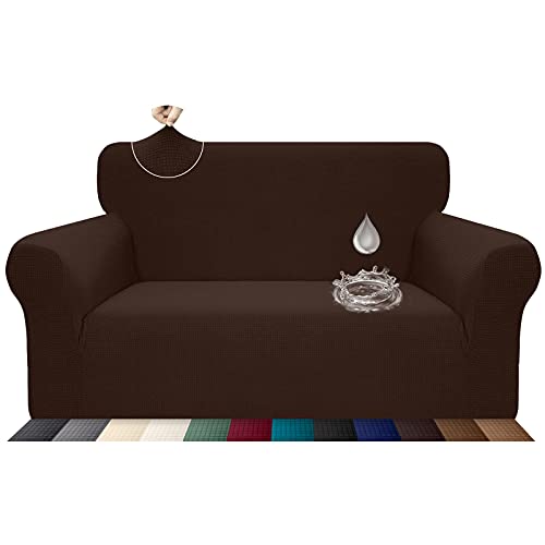 Capa Sofa Earnmore em Preto e Castanho (2 Lugares) Luxurlife - Sofás - sala, 2 lugares, preto, castanho