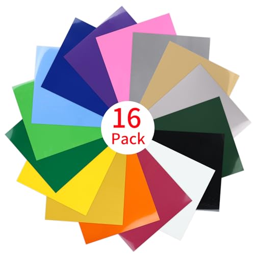 Vinil Adesivo Lya Vinyl Vinil Textil Termoadhesivo 16 Folhas 30.5Cm X 20.5Cm Lya Vinyl - Papel de arte e artesanato - vinil adesivo, termoplástico, impressão laser, tecidos, materiais não textiles
