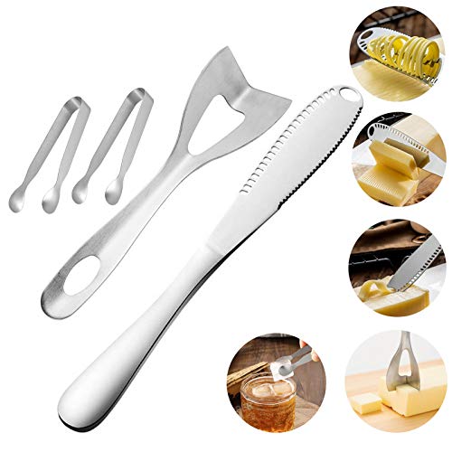 Faca de Quebra para Queijo com Punho de Madeira nachuan - Conjuntos de utensílios de cozinha - madeira, ranhuras, puxador, espremer