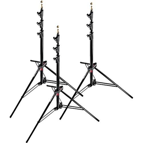 Tripé de Vídeo MANFROTTO 1004BAC-3 (Alumínio) Manfrotto - Peças e acessórios para câmeras - trípode, vídeo, manfrotto, alumínio