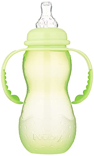 Garrafa de Água para Bebé NUBY (330 ml) Nuby - Biberões - ergonômico, 330 ml, higiênico, 6 meses