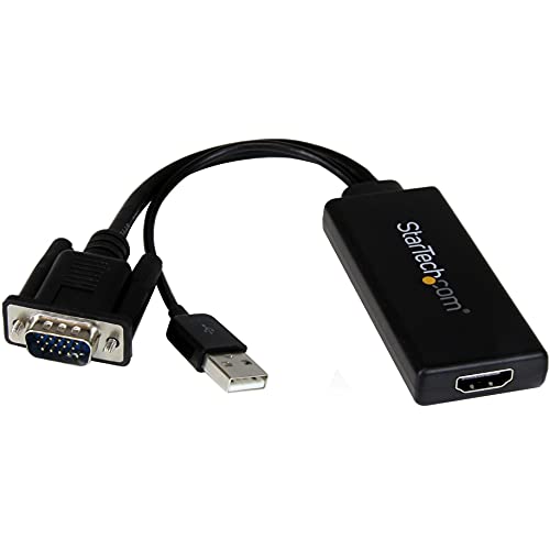 Adaptador de Cabo de Vídeo STARTECH.COM VGA2HDU STARTECH - Conversores de digitalização - adaptador, vídeo, vga