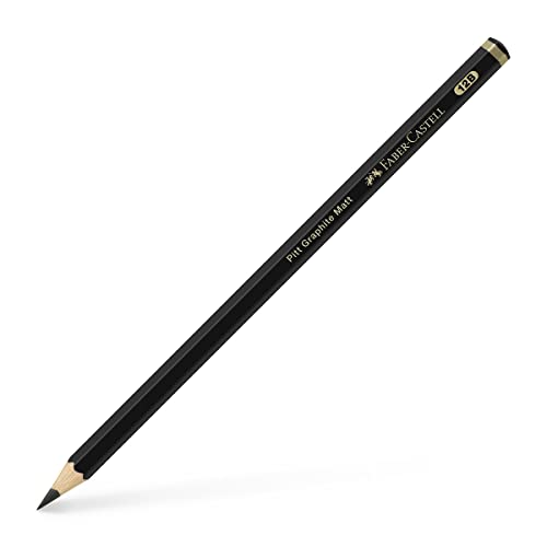 Lápis de Carvão FABER-CASTELL Pitt Grafito (Preto - 1.6 mm) Faber-Castell - Lápis - acabamento brilhante, traço ajustável, ponta resistente