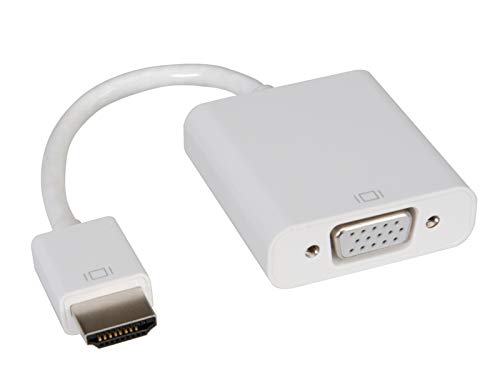 Adaptador de Cabo de Vídeo ROLINE HDMI-VGA ROLINE - Adaptadores de cabos de áudio e vídeo - vga, hdmi, 0.15m, 1920x1080