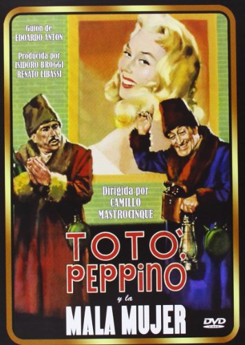 DVD Toto, Peppino Y La Mala Mujer (Edição em Espanhol) DVD - Dvds e vídeos - drama, italiano, anos 60