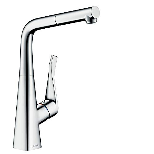 Torneira para Casa de Banho HANSGROHE Metris 14821000 Hansgrohe - Torneiras - cromado, aço inoxidável, torneira