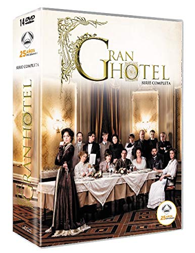 DVD Gran Hotel. Serie Completa (25 Aniversario) (Edição em Espanhol) DIVISA RED S. A. - Dvds e vídeos - série completa, 25 aniversário, edição em espanhol