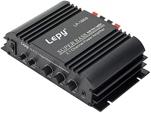 FASIZI LP-168S amplificador de áudio 4 canais Preto, Prateado Fasizi - Amplificadores de áudio - amplificador, áudio, 4 canais