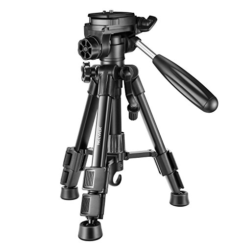 Tripé NEEWER 1/4'' Trípode Mini Tripé Neewer Neewer - Tripés e monopés - alumínio, cabeça giratória, 62 cm, 32 cm