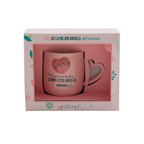 Caneca MR. WONDERFUL WOA11790ES 0.32l Multicor Mr. Wonderful - Canecas - 320 ml, cerâmica, lavável na máquina, microondas