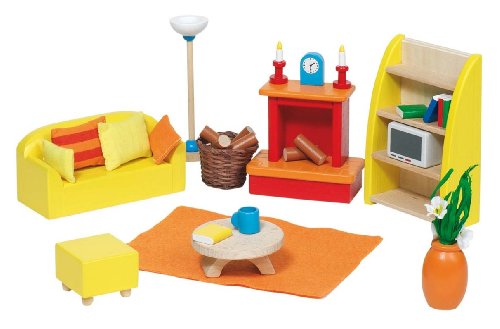 Goki 51904 Conjunto de Bonecos e Acessórios para Crianças Goki - Acessórios para casa de bonecas - bonecos, acessórios, crianças