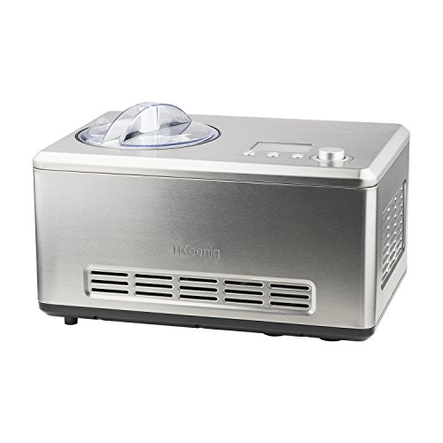 Máquina de Gelados H.KOENIG HF320 (Capacidade: 2 L - 180 W) H.Koenig - Máquinas de fazer gelados - 2 L, 180 W, desligador automático, visor LED