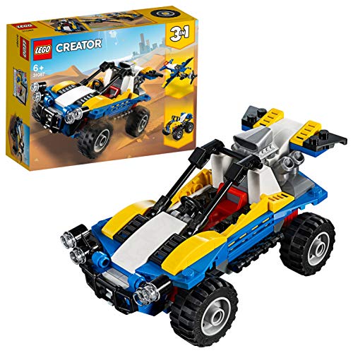 LEGO Creator 31087 Carro de Areia (Jogos de Construção) LEGO - Blocos de encaixe - carro de areia, avião, quatro rodas, jogos de construção