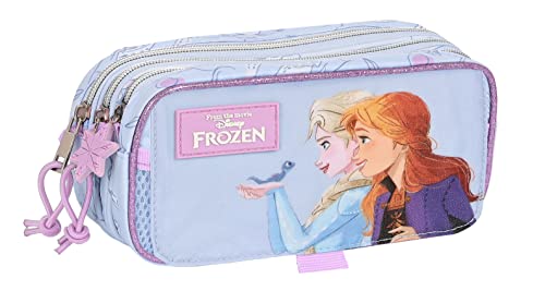 Estojo TRIPP LILAS (Plástico - 21.5 x 10 x 8 cm) FROZEN - Bolsas, carteiras e estojos - asas, pegar, plástico rígido, interior forrado
