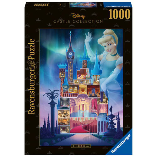 Puzzle RAVENSBURGER Cenicienta (Idade Mínima: 12 Anos - 1000 Peças) Ravensburger - Quebra-cabeças - cenicienta, 1000 peças, cartão, 12 anos