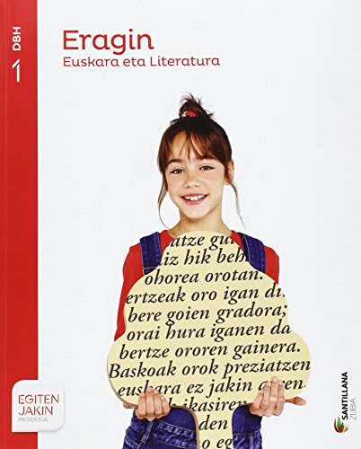 Livro Euskara eta literatura eragin 1 dbh egiten jakin de Joseba Alzola (Espanhol) Zubia Editoriala, S.L. - Livros - livro, espanhol, euskara, literatura, joseba alzola