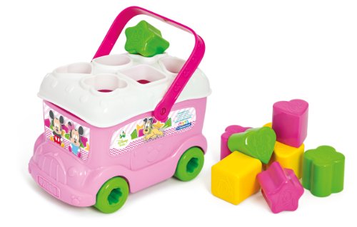 Jogo Didático CLEMENTONI Bus das Formas de Minnie (Idade Mínima Recomendada: 3 anos) CLEMENTONI - Brinquedos - jogo didático, CLEMENTONI, bus das formas, minnie, 3 anos