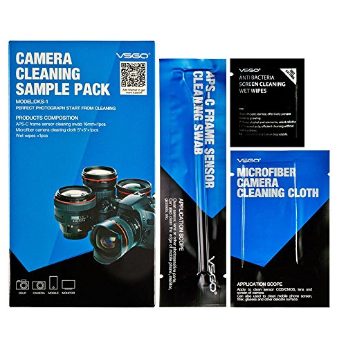 Kit de Limpeza de Equipamentos VSGO DKS-1 Preto VSGO - Limpeza de eletrônicos - limpeza, equipamentos, preto
