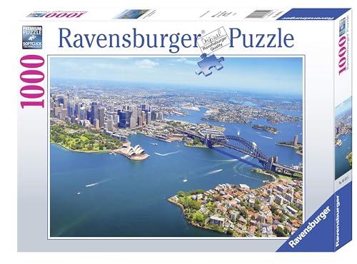 Puzzle RAVENSBURGER Sydney Opera House (Idade Mínima: 12 Anos - 1000 Peças) Ravensburger - Quebra-cabeças - 1000 peças, cartão, Sydney Opera House