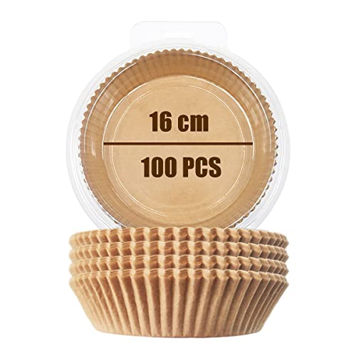 Papel para Freidora YRAKOZIN 100 Unidades YRAKOZIN - Acessórios para fritadeiras - 100 unidades, evita derramamento, fácil de usar, fácil de limpar