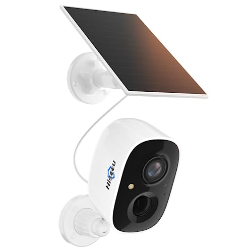 Câmara de segurança HISEEU 1.0MP IP Câmara de vigilância exterior Bateria recarregável com painel solar Hiseeu - Câmeras de vigilância - 1.0MP, ip, bateria recarregável, painel solar