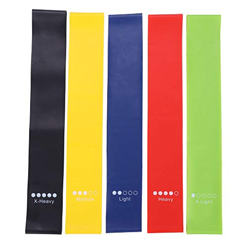 Tira de Resistência ALOMEJOR (Multicor - 5 Un) Alomejor - Bandas de exercício - multicor, resistência, tira