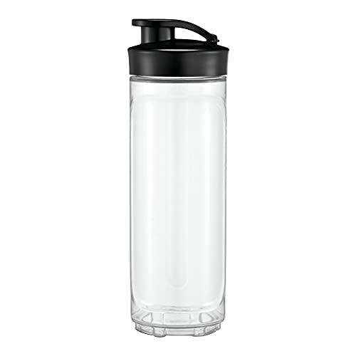 WMF Kult X Mix&Go 0.6l Tritan Preto, transparente plástico WMF - Garrafas de água - 600 ml, fecho de correr, plástico tritan, sem BPA