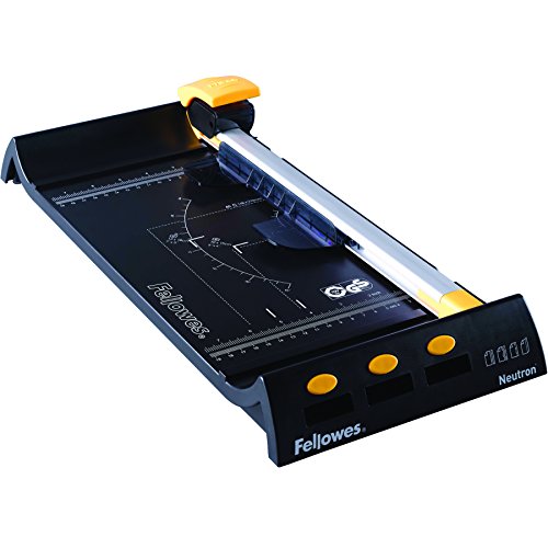 Guilhotina FELLOWES Neutron (Capacidade Máx.:10 folhas) Fellowes - Ferramentas de corte e relevo para artesanato - 10 folhas, antiestática, papel, cartões