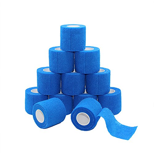 Fita Adesiva para Unhas e Pés 12X5M Azul Fuluning - Fita médica e bandagens - unhas, pés, azul