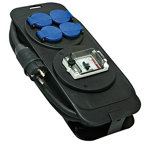 Extensão Elétrica BRENNENSTUHL 1152301 Brennenstuhl - Filtros de linha e supressores de surtos - interruptor, proteção contra choques, 5 metros, 4 tomadas